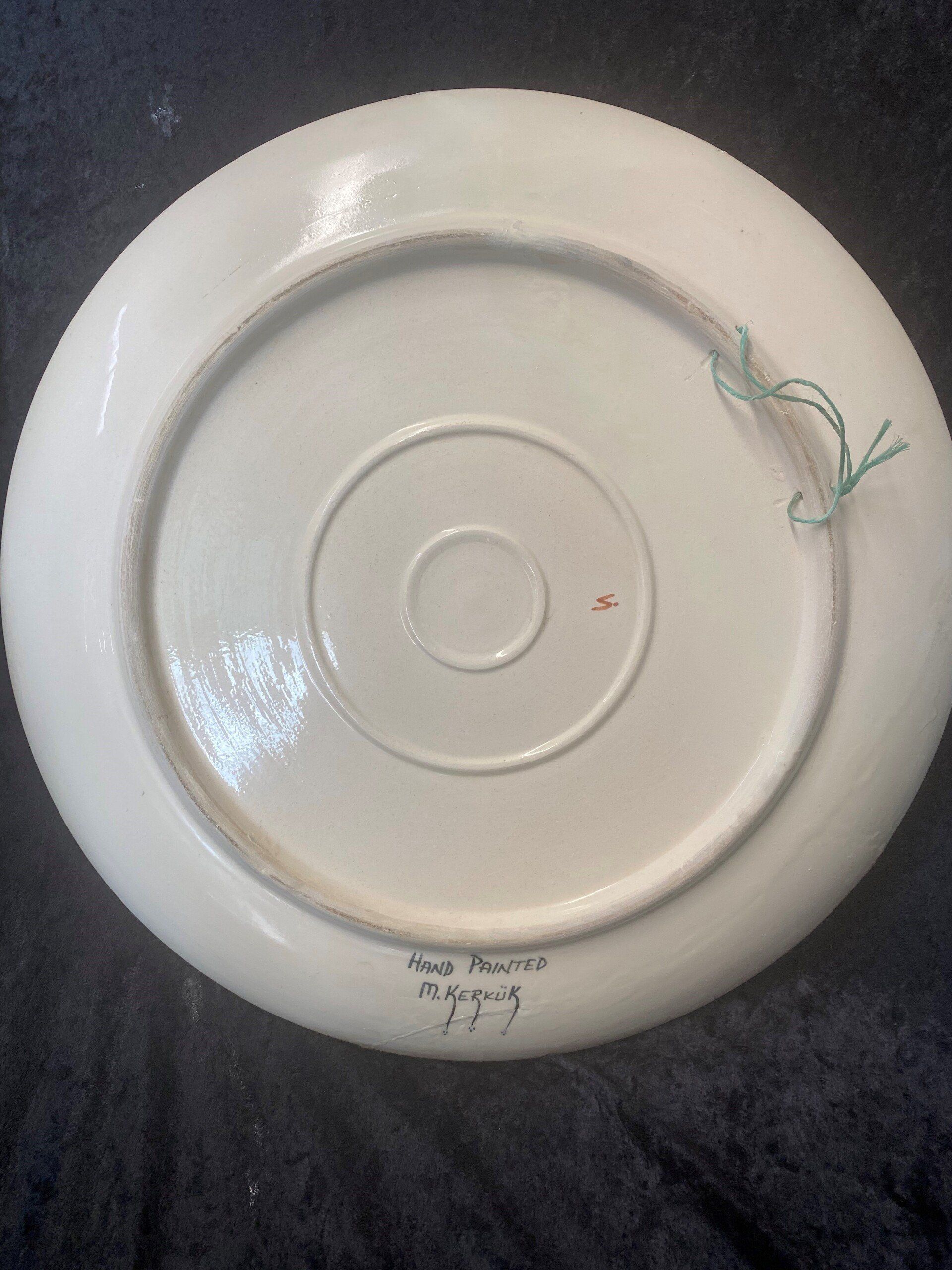 Hand Paint Plate — Tampa, FL — Antique Restoration and Design