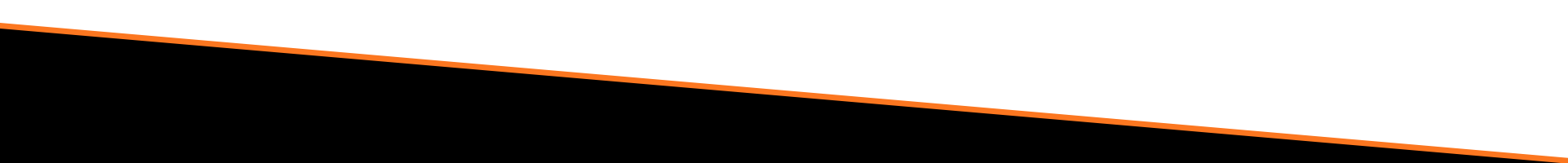 A smooth, dark-brown, slightly curved horizontal band against a bright white background.