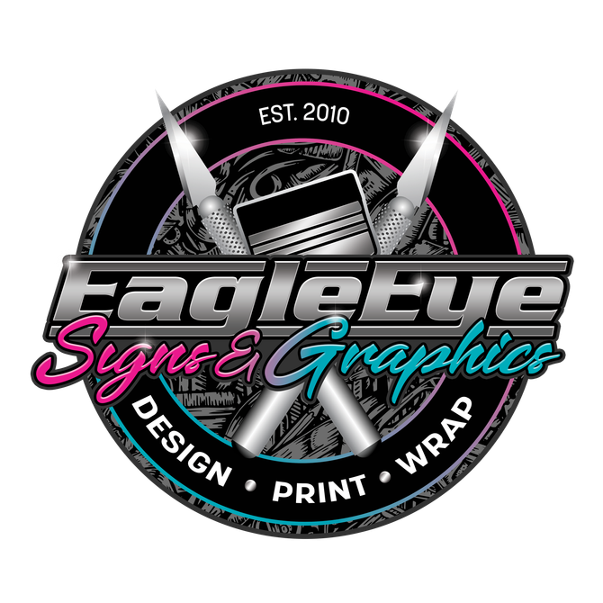Eagle eye signs and graphics logo