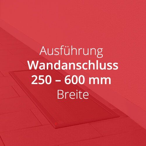 Michael Galli Lichtschachtabdeckung wandanschluss 250 - 600 mm Breite