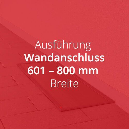 Michael Galli Lichtschachtabdeckung wandanschluss 601 - 800 mm Breite