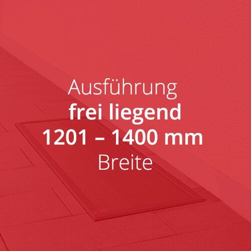 Michael Galli Lichtschachtabdeckung freiliegend 1201 - 1400 mm Breite