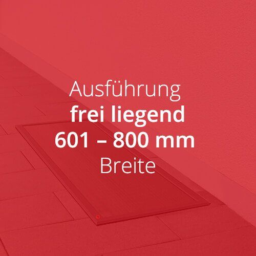 Michael Galli Lichtschachtabdeckung freiliegend 601 - 800 mm Breite