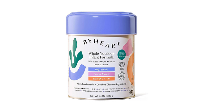 A container of ByHeart formula