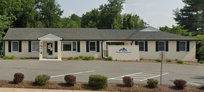 Outside building of Piedmont Pediatrics in Crozet, VA.