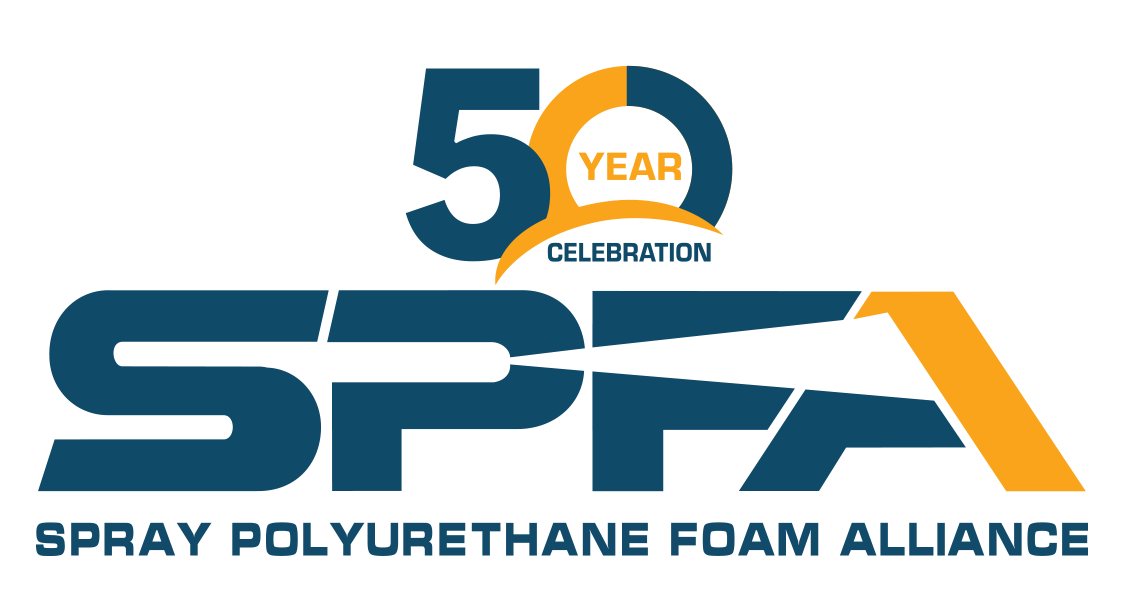 The logo for the spray polyurethane foam alliance