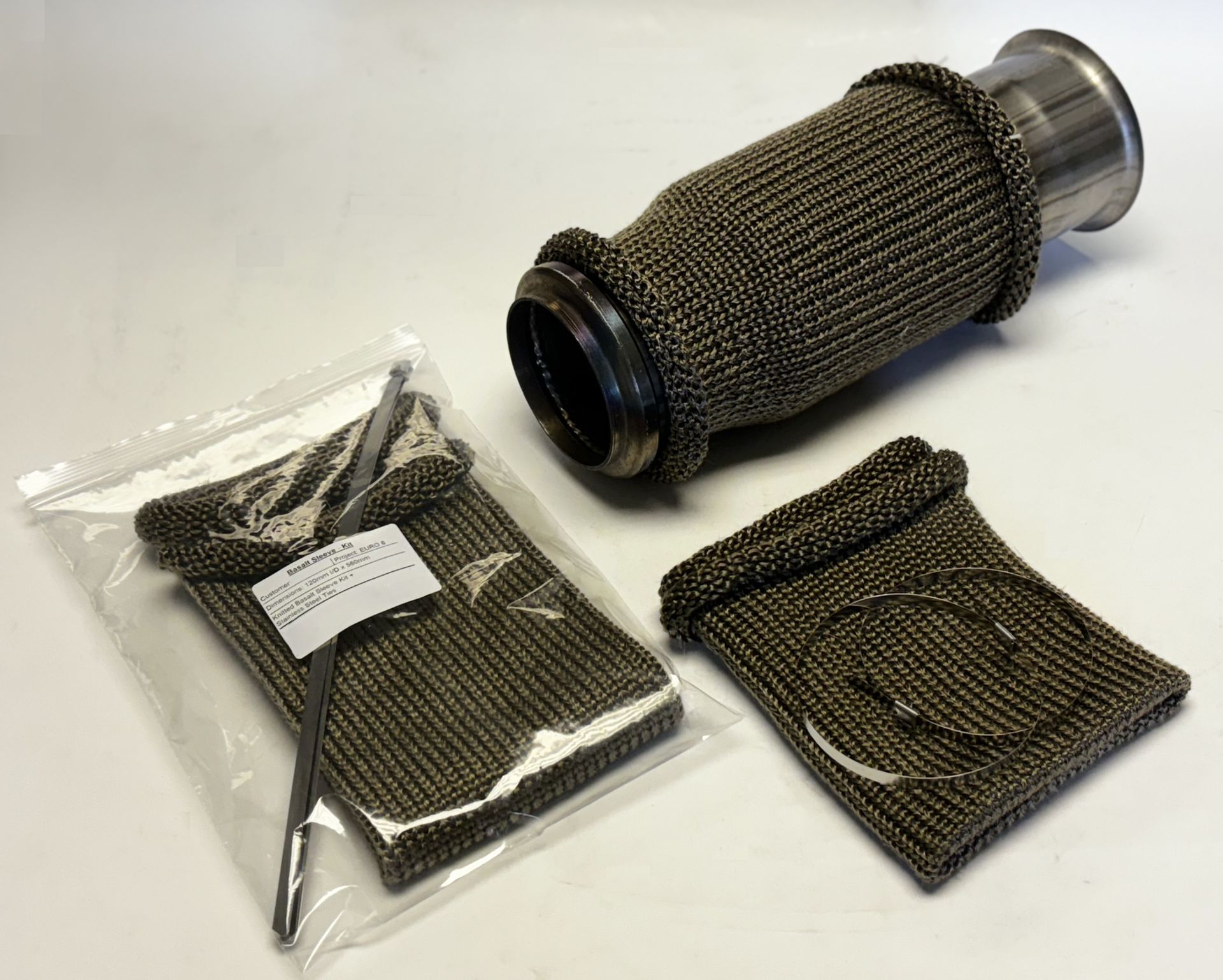 Pyroglass Exhaust Insulation Sleeves | Pyroglass Limited