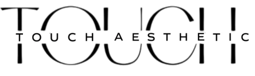 A black and white logo for touch aesthetic