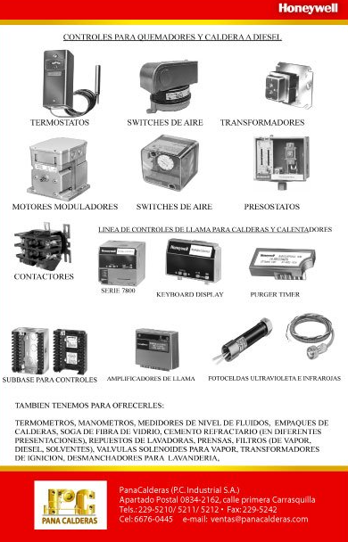 PANACALDERAS PC INDUSTRIAL S.A.