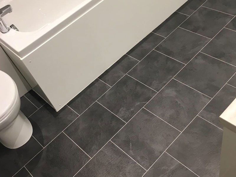 RW CARPETS - Karndean Vinyl flooring supplier -  Exeter - bathroom tiles
