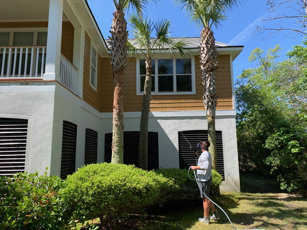 Cleaning of House Wall Vinyl Siding — Charleston, SC — Palmetto Outdoor Restoration