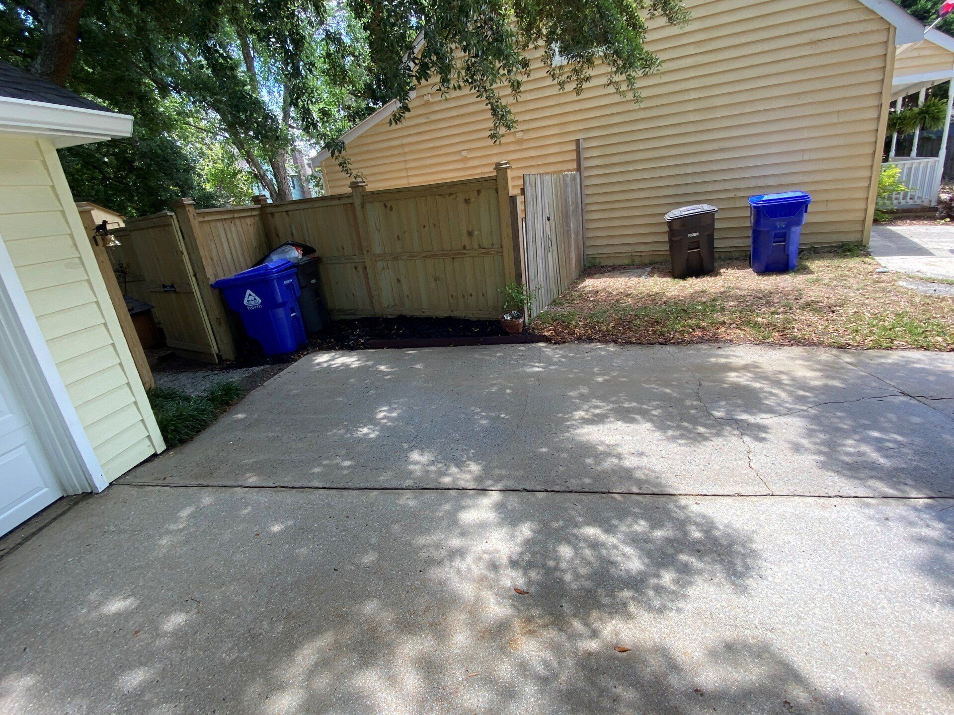 Oakhaven Driveway After — Charleston, SC — Palmetto Outdoor Restoration