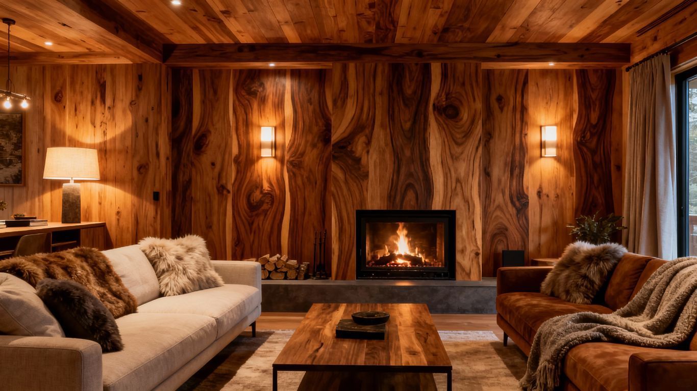 warm wood flooring colors Signal Mountain