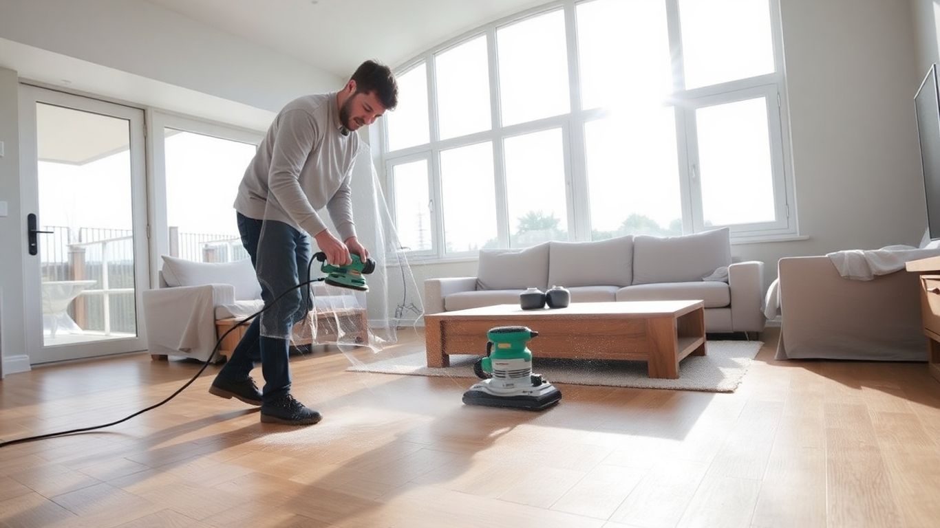 dustless hardwood floor sanding Chattanooga