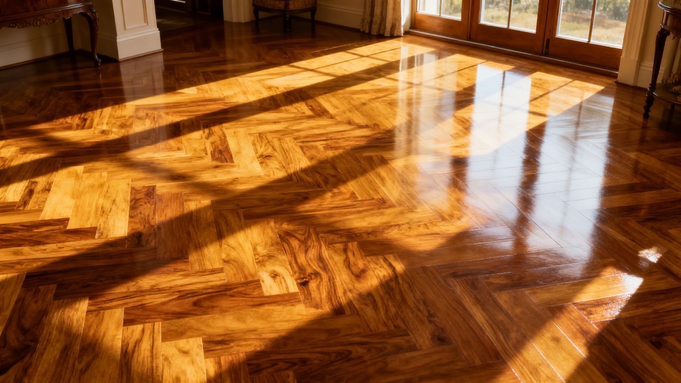 hardwood floor refinishing before selling