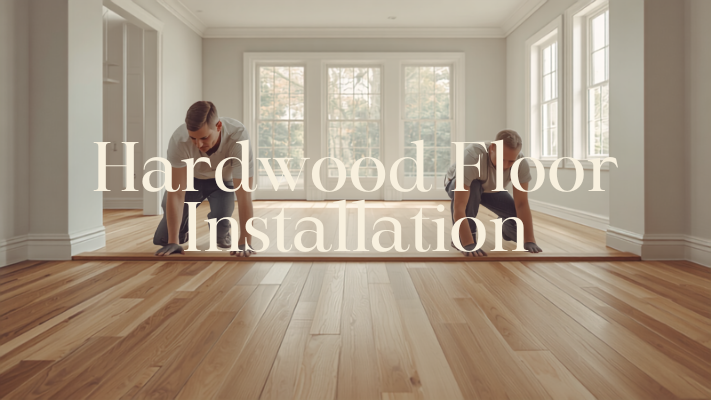 Hardwood floor installation in Ringgold, GA