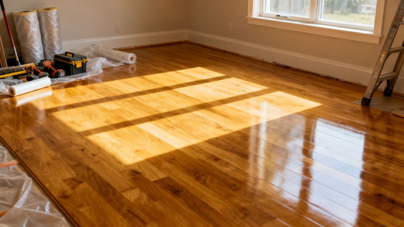 hardwood floor installation prep