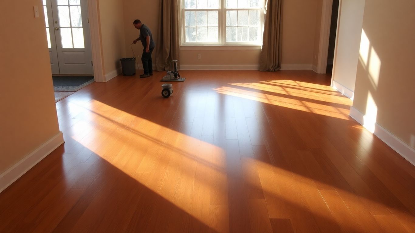 pre-holiday hardwood floor refinishing Chattanooga