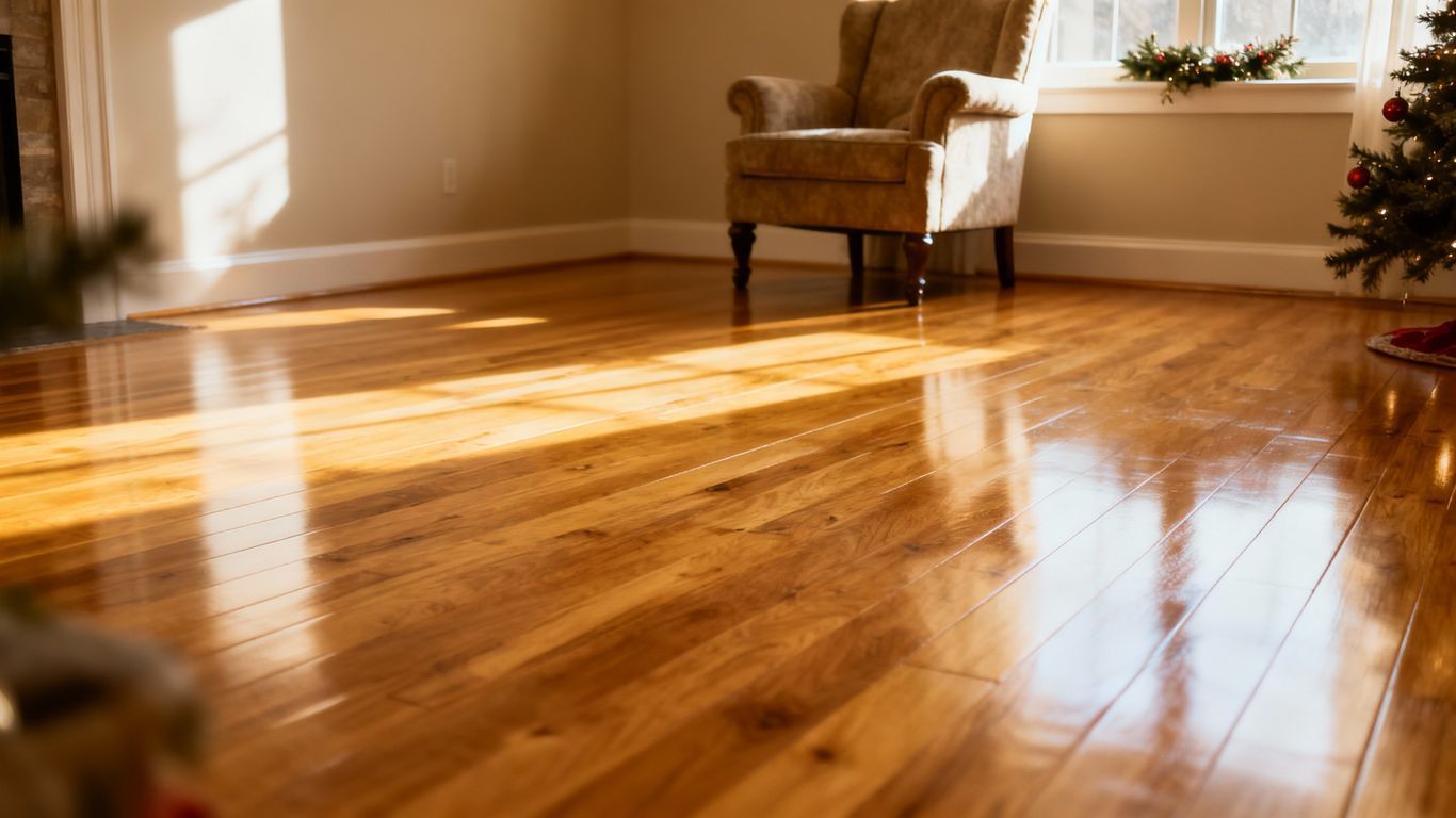 year end hardwood floor refinishing Chattanooga