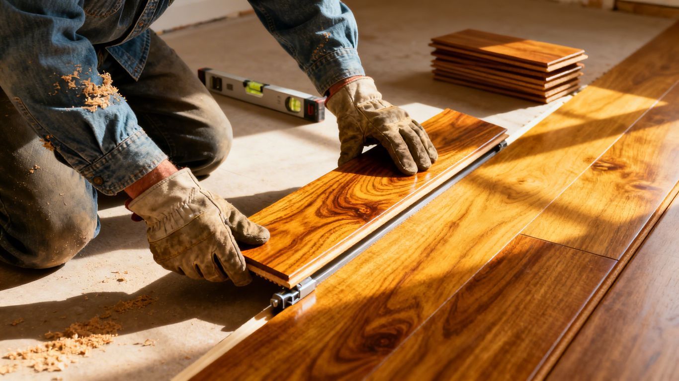 professional hardwood floor installation
