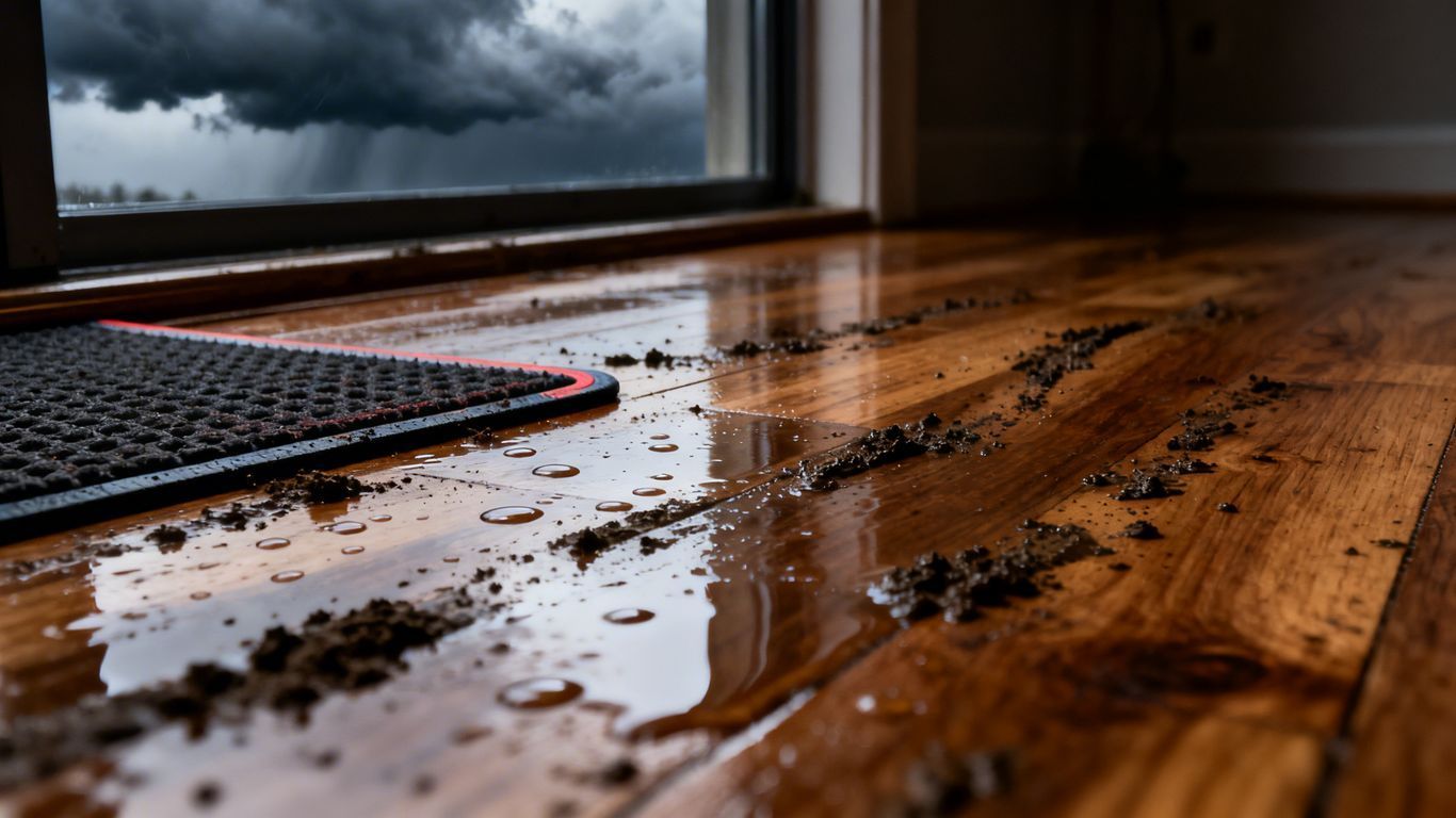 protect hardwood floors moisture