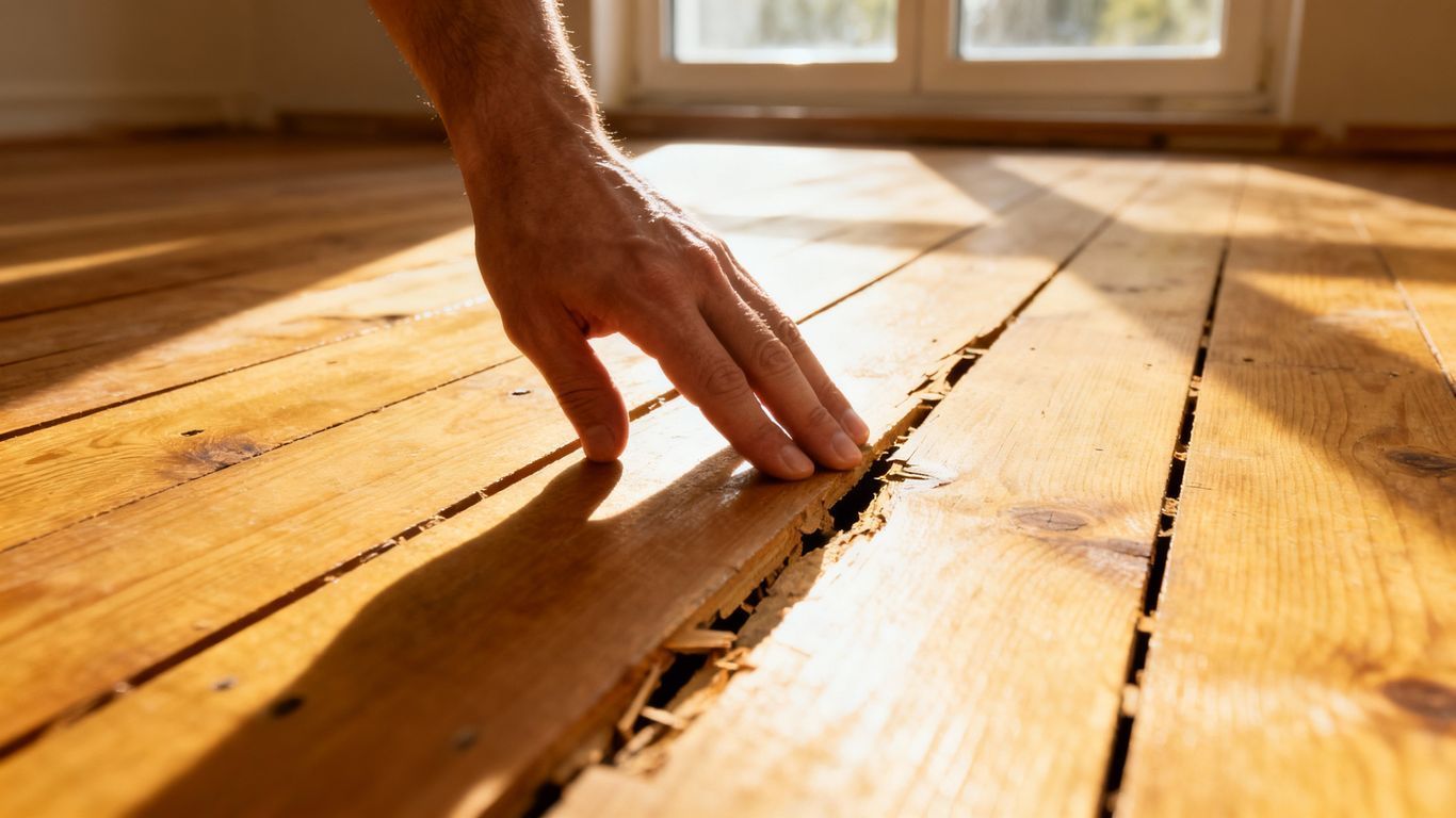 fix hardwood floor gaps Chattanooga