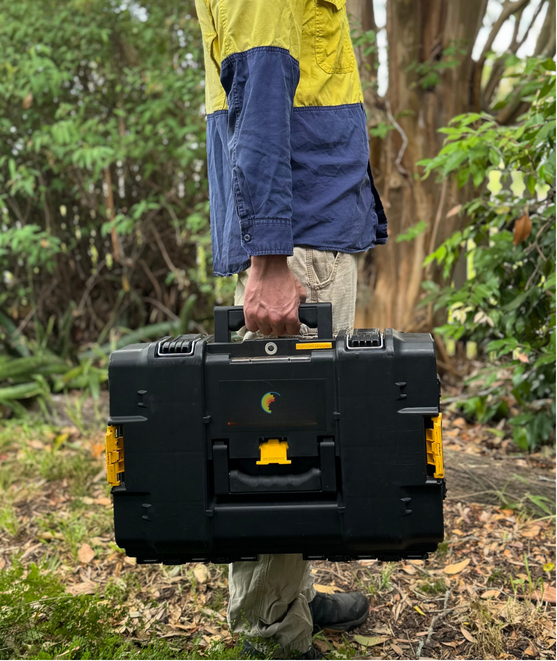 Compact, flight-ready transport case for Argus