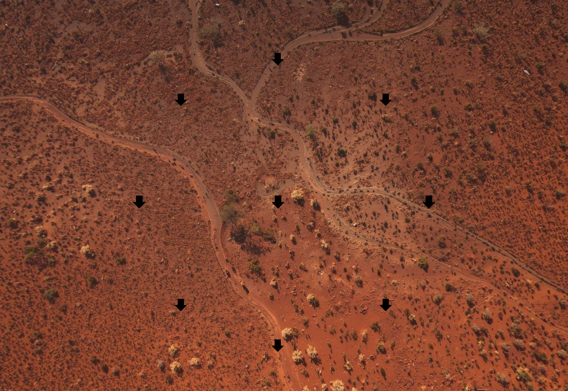 Circular arrays of sensors used for SPAC analysis