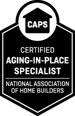 Designation showing CRK is certified as an aging-in-place specialist.