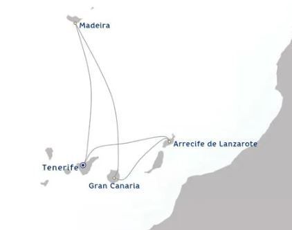Canary Islands Fly-Cruise