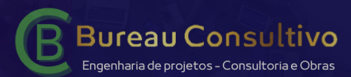 Um fundo azul com a palavra bureau consultivo nele