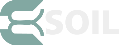 É um logotipo para uma empresa chamada soil.