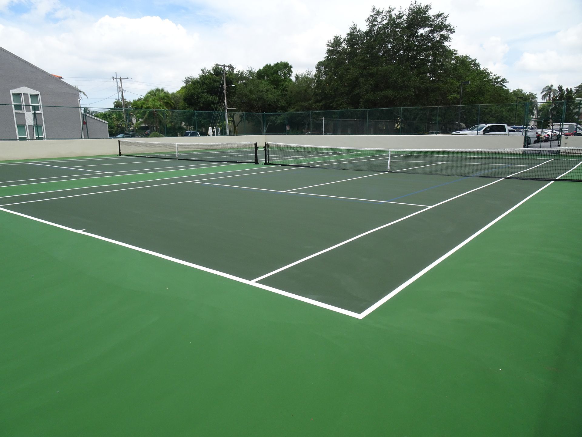 Empty white background.