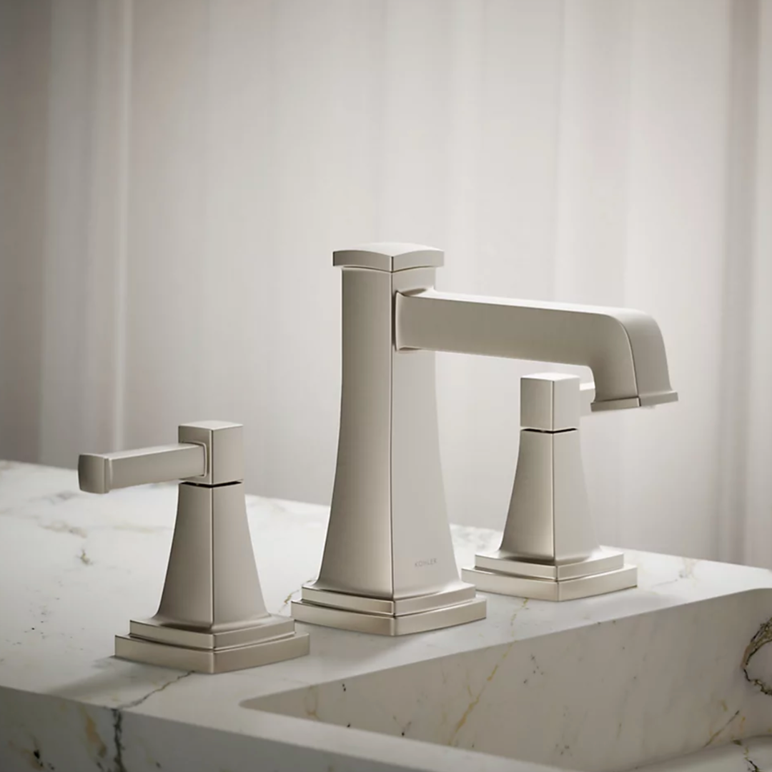 Kohler Riff® Widespread bathroom sink faucet