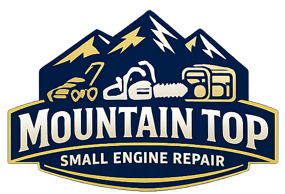 mountain top small engine repair services logo