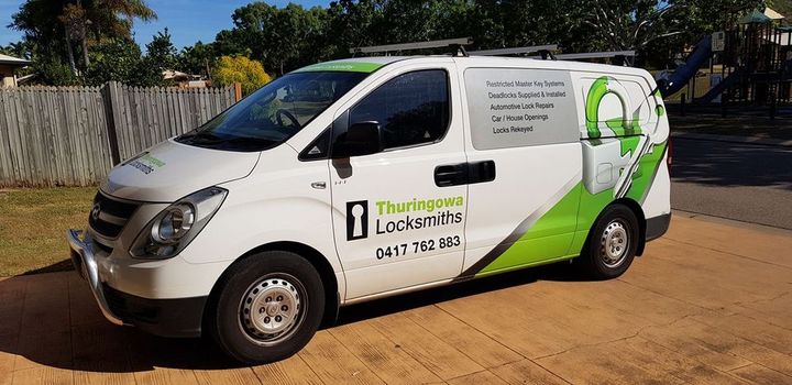 Thuringowa Locksmiths Service Vehicle — Locksmiths in Townsville, QLD