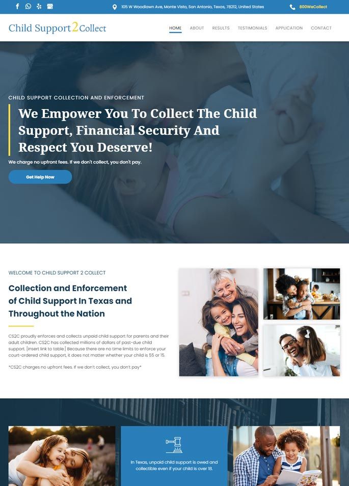 Website Design For Family Lawyers