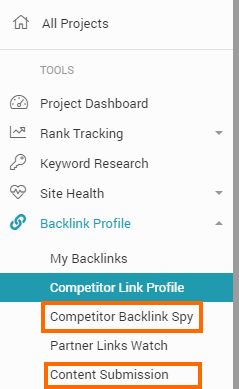 seo tool backlink scan