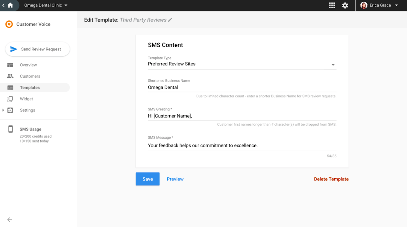A screenshot of a web page with a few lines of text on it.