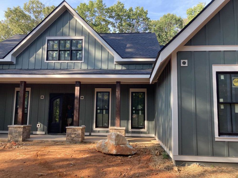 Edge Roofing Siding Hardie Plank Lap Siding and Panel Vertical Siding House 2