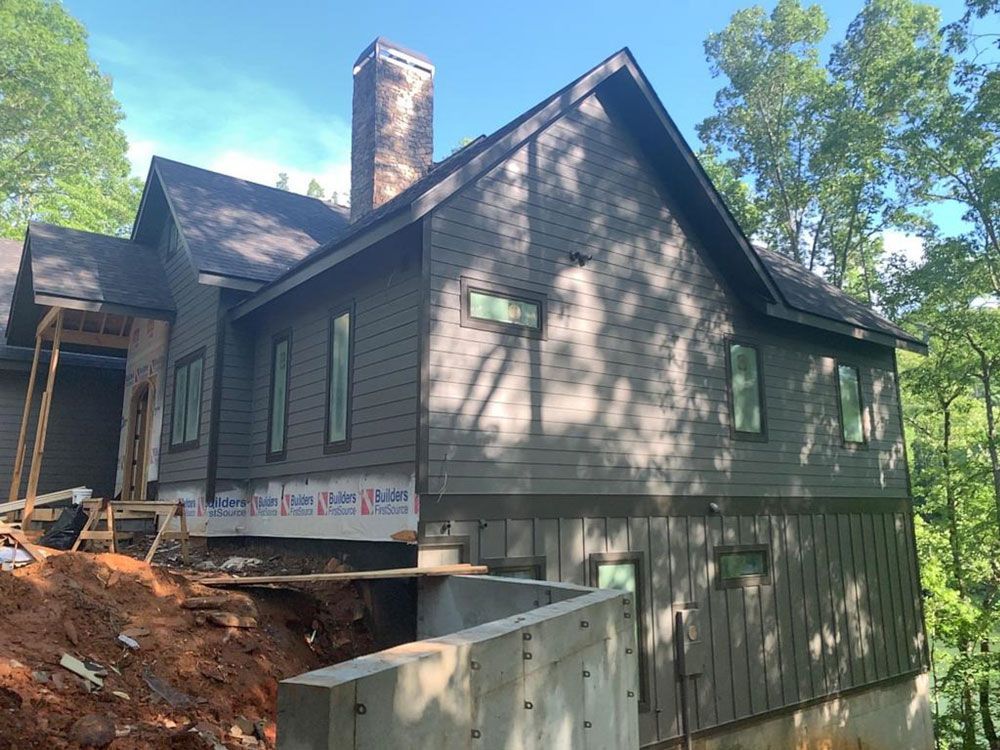 Edge Roofing Siding Hardie Plank Lap Siding and Panel Vertical Siding House 1