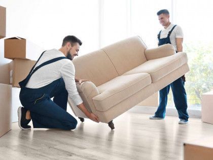 Moving Out The Sofa