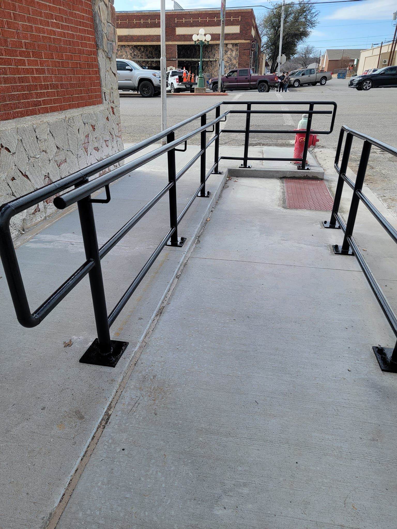 public handrail wheelchair access