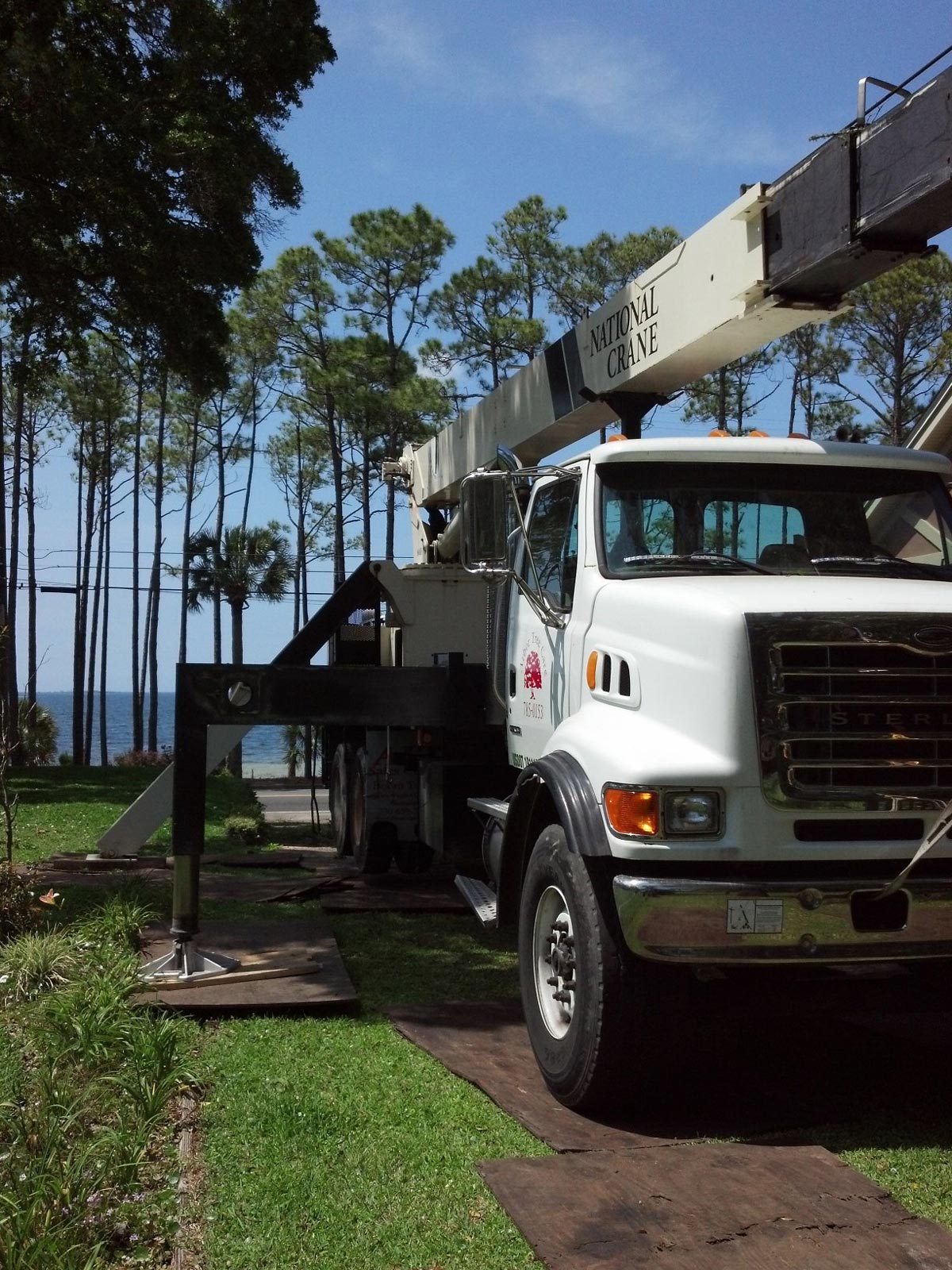 Crane Truck — Panama City, FL — Arbor Tree Care