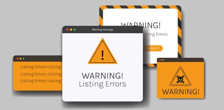 Warning alert icons, 