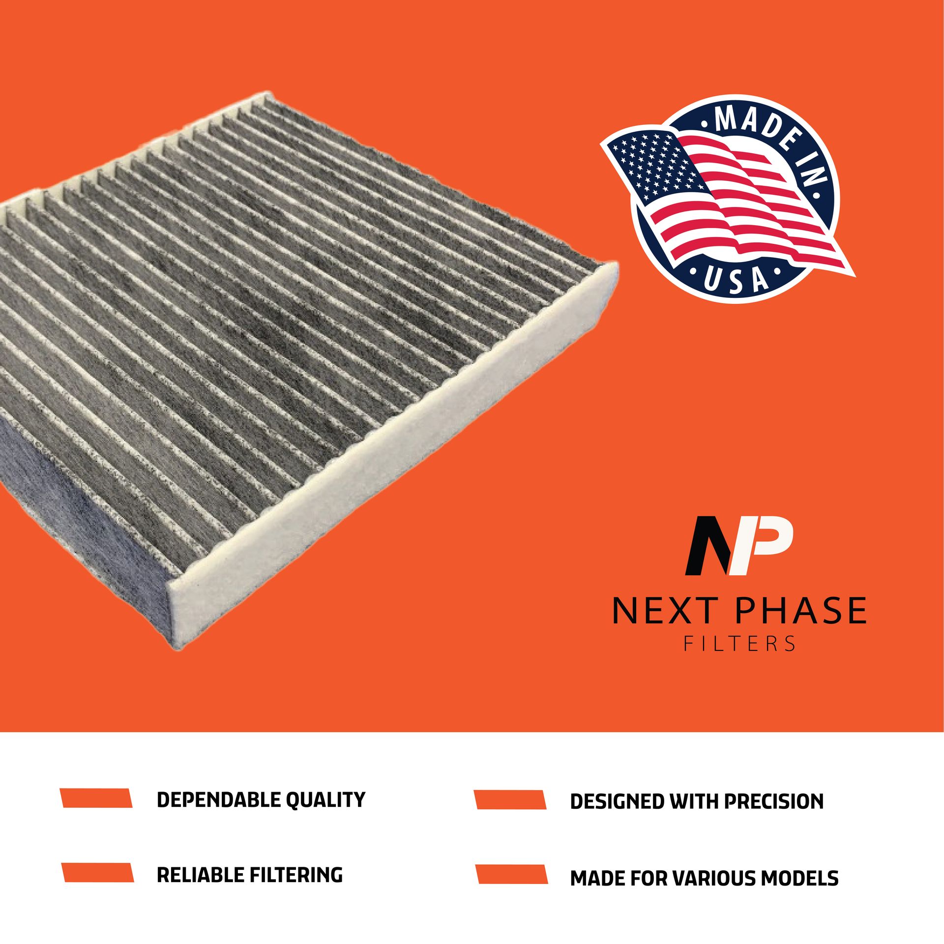 A next phase filter is made in the usa