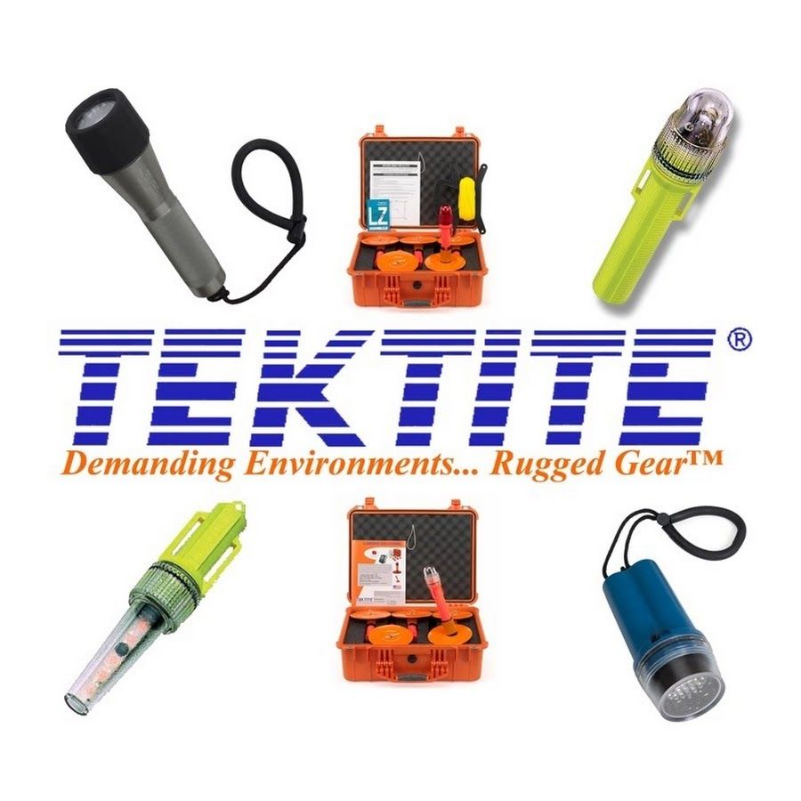 TEKTITE brand products: flashlights and safety kits for demanding environments.