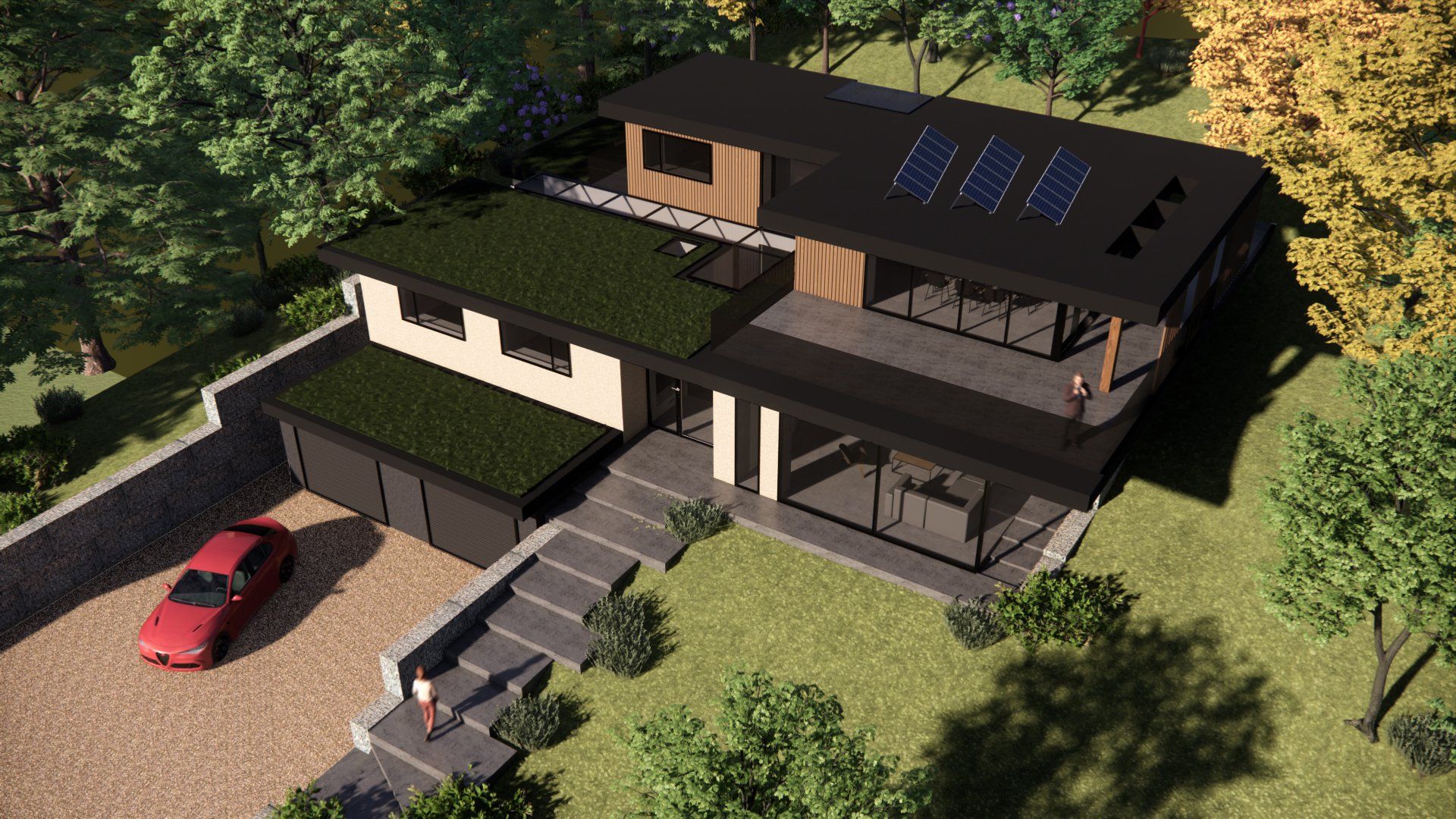 Esdon Architecture. Wiltshire Architect. Eco Home. Passiv Haus concept. Planning application, planning permission. 