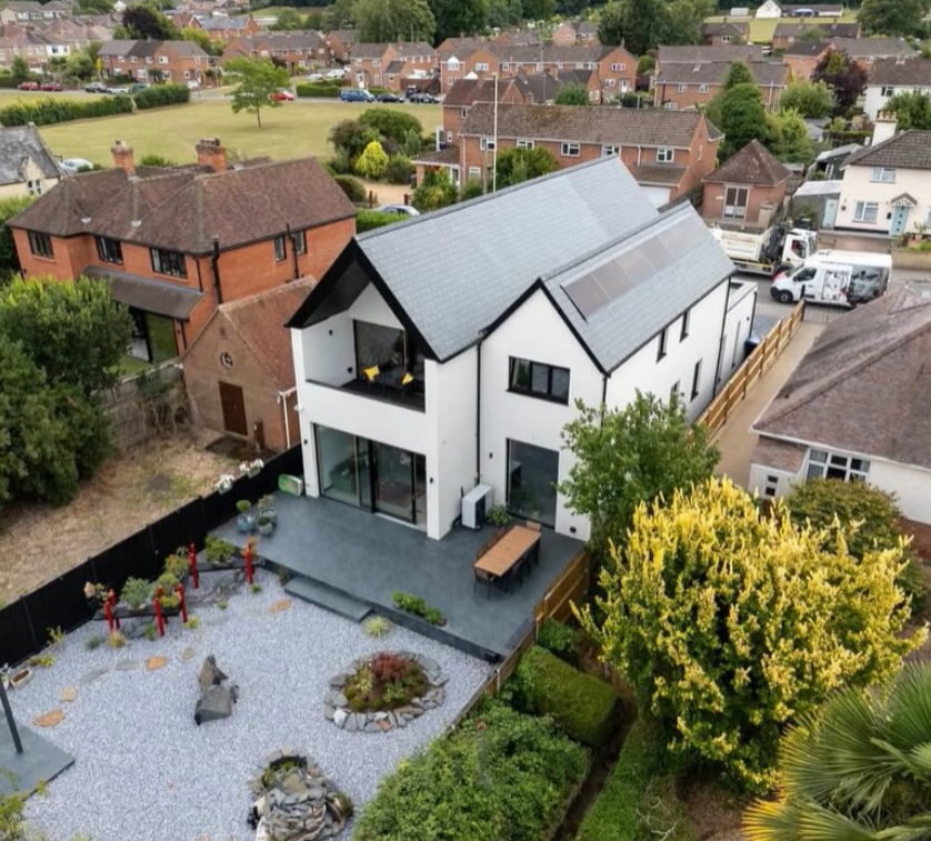 Esdon Architecture. New build replacement dwelling. Salisbury, Wiltshire. 