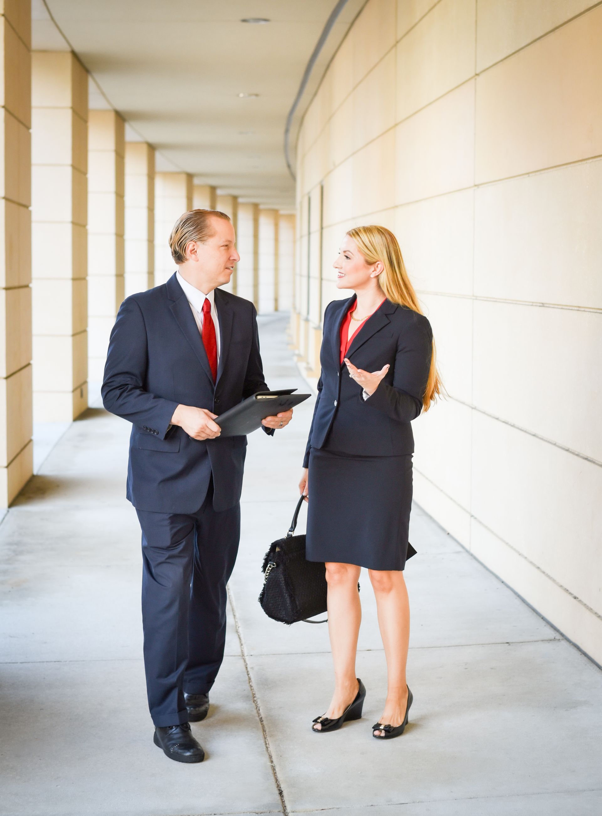 Chapter 13 Bankruptcy Attorneys walking downtown Fort Myers Florida